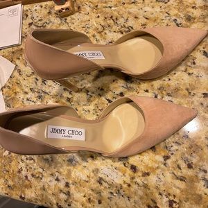 New jimmy choo nude heels